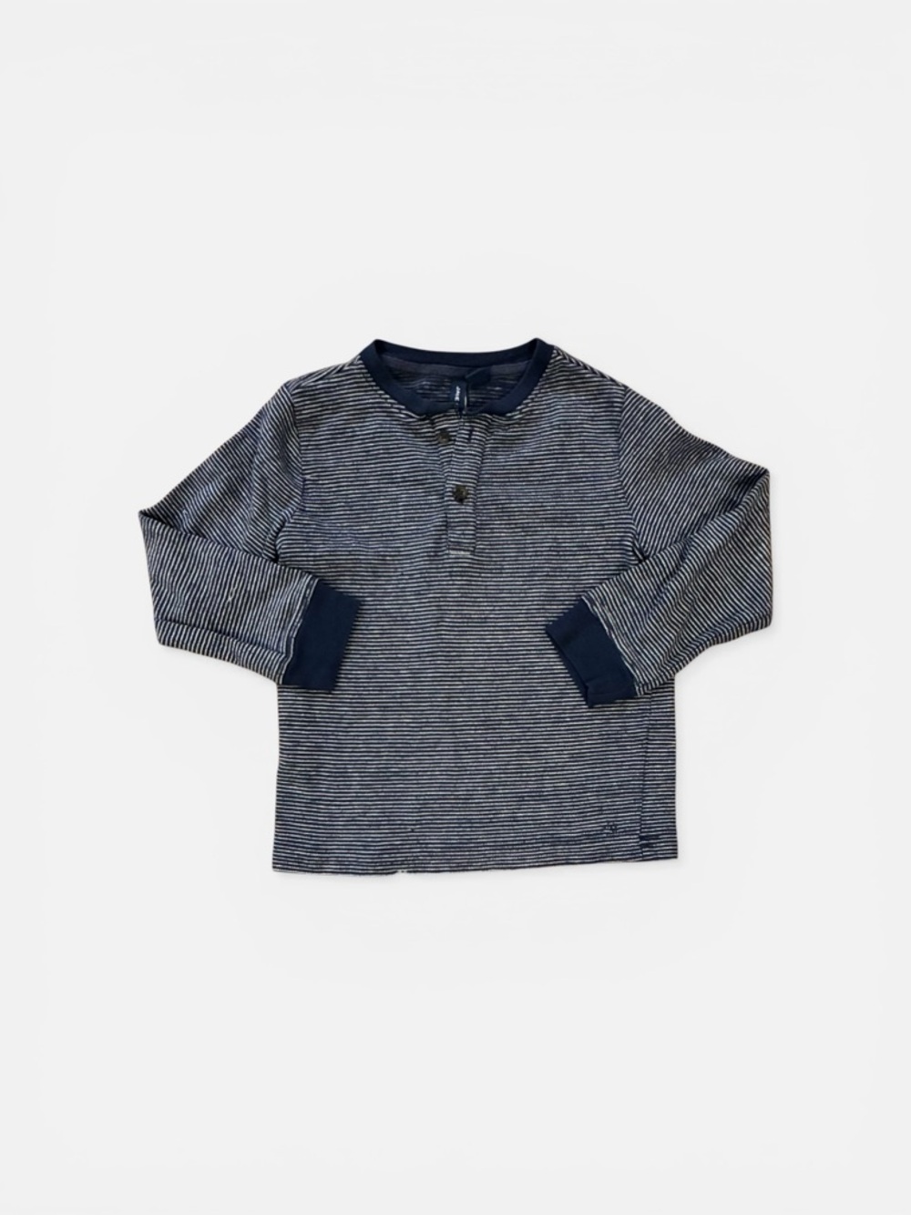 Janie and Jack Henley Striped Tee